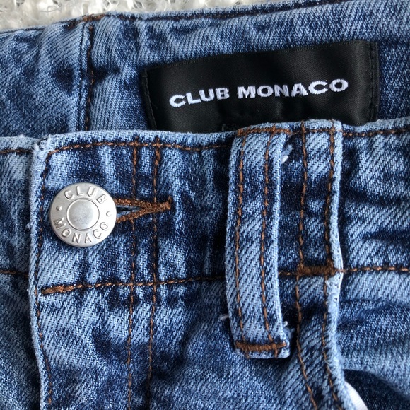 Club Monaco High Rise Straight Jeans - Picture 6 of 9